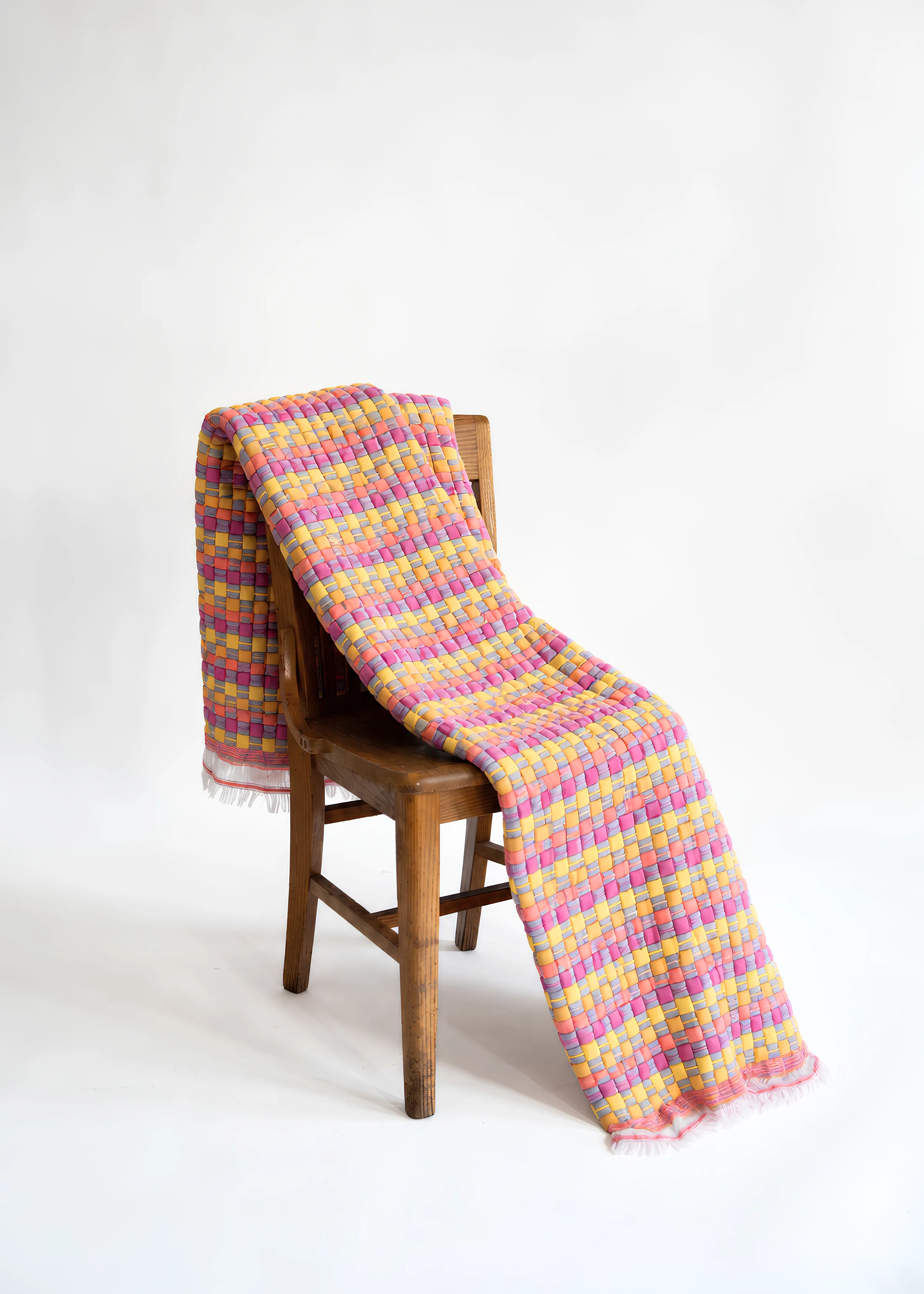 Cotton Candy Sujani Quilt - Image 3