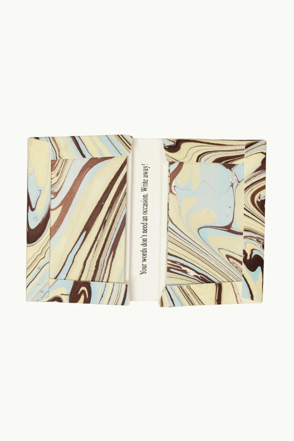Hand-Marbled Notecards in Kyoto, Set of 8 - Image 4