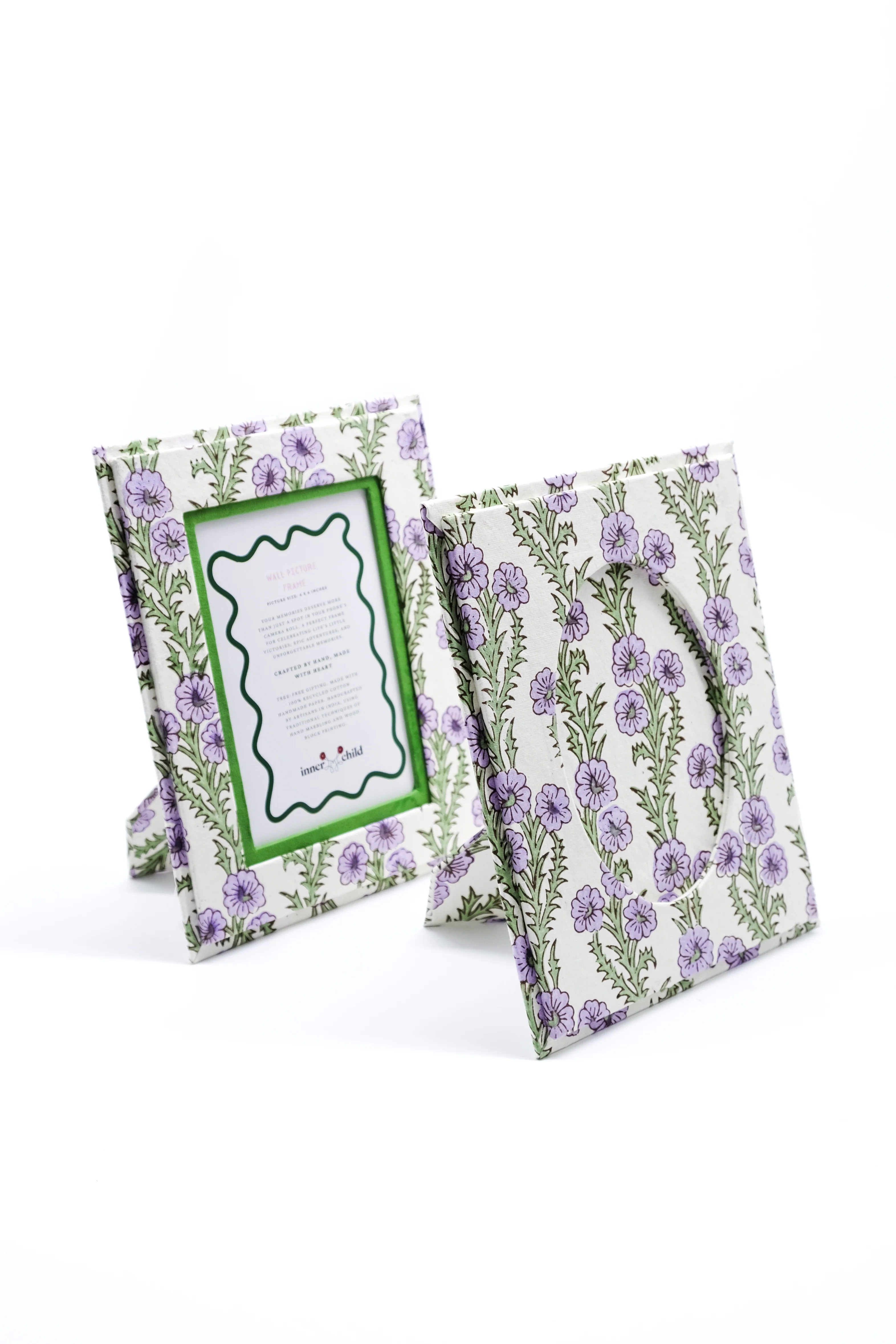 Purple Forget-Me-Not Picture Frame, 4x6 - Image 4